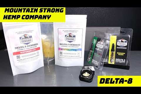 Mountain Strong Hemp Delta 8 Product Review