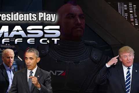 Presidents Play Mass Effect Part 1 | Birth of BarDonJoe Shepard