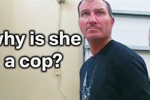 Weirdo Breaks Into Ex-Girlfriend''s House Then Goes OFF On Female Officer