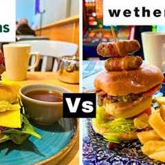 Christmas Burger! - Morrisons Vs Wetherspoons - Who Wins?