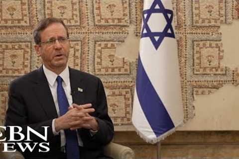 Exclusive: Israeli President Gives War Update in CBN News Interview