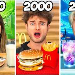 Eating 500 Years Of Fast Foods!