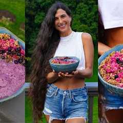 Raw Vegan Smoothie Bowl I Eat EVERYDAY 🫐🍌 Protein-Packed Recipe with Superfoods & Complete..