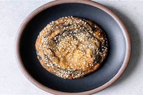 Orange & Black Sesame Cookies