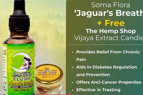 Unleash the power of nature with Soma Flora 'Jaguar's Breath' - a harmonious…