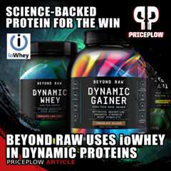 ioWhey Comes to Two Beyond Raw Dynamic Proteins at GNC