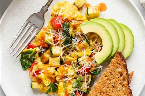 Veggie Scrambled Eggs