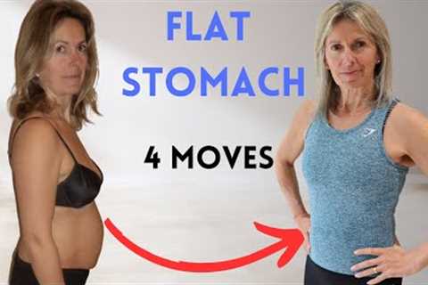 How You Can Get A Flatter Stomach With 4 Exercises