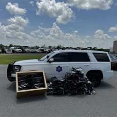 Arkansas State Police seize 120 pounds of illegal marijuana, gun and ammo in…