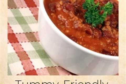 Tummy-Friendly Turkey Chili