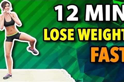 12 Min Lose Weight Fast (Home Workout)