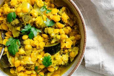 Veggie Turmeric Yellow Split Peas