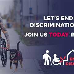 It's time for NSW to end housing discrimination against people with disability…