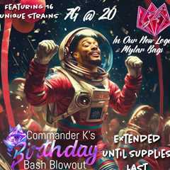 Happy Tuesday JK Fam! We are pleased to announce commander K's Birthday bash…