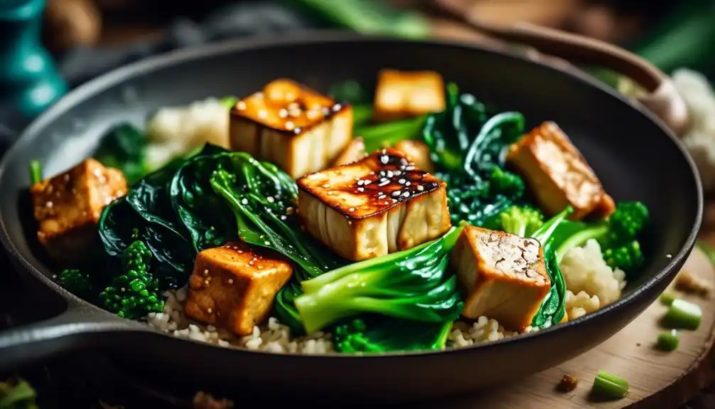 Low Carb Bok Choy Tofu Recipe