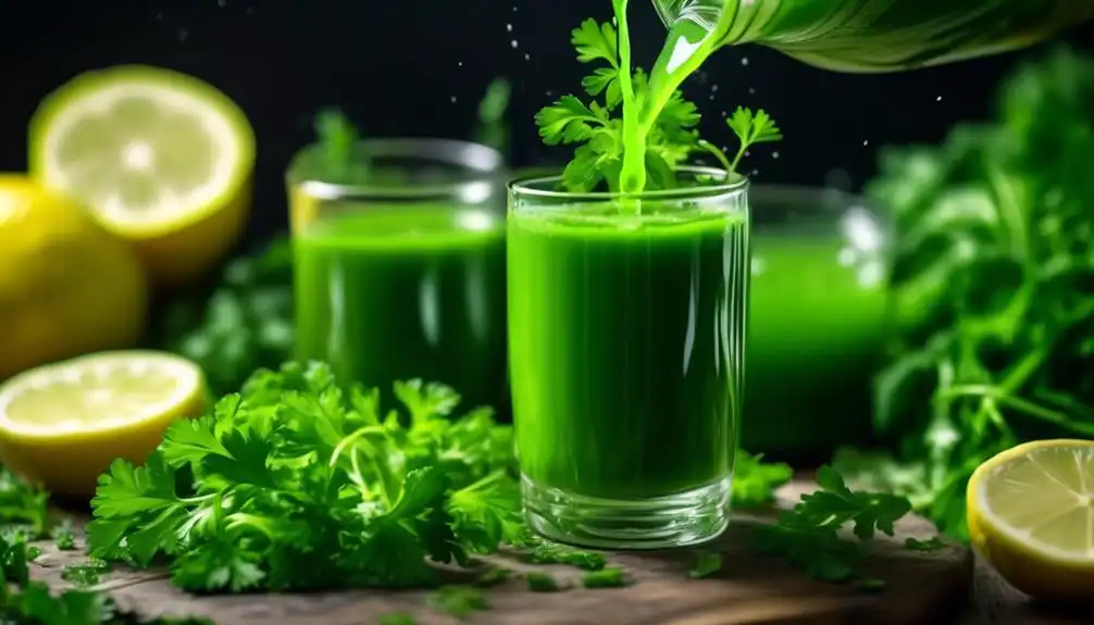 Low Carb Parsley Juicing Recipe