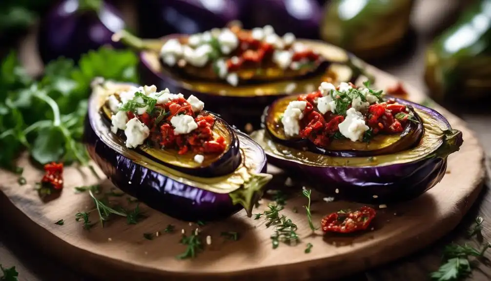 Low Carb Eggplant Feta Recipe