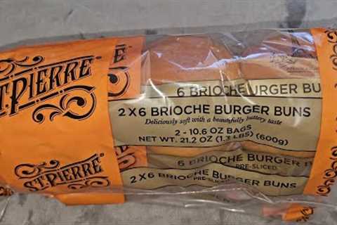 Costco Sale Item Review St. Pierre 2 x 6 Brioche Burger Buns Taste Test