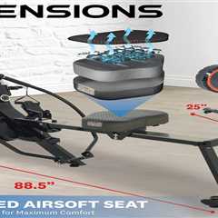 Bluetooth Dual Handle Rower Rowing Machine Review