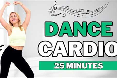 🔥25 Min DANCE CARDIO WORKOUT🔥DANCE CARDIO AEROBICS for WEIGHT LOSS🔥KNEE FRIENDLY🔥NO JUMPING🔥