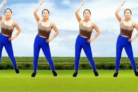Simple exercise daily at home, lose weight, reduce belly fat, slim waist/workout dance fit