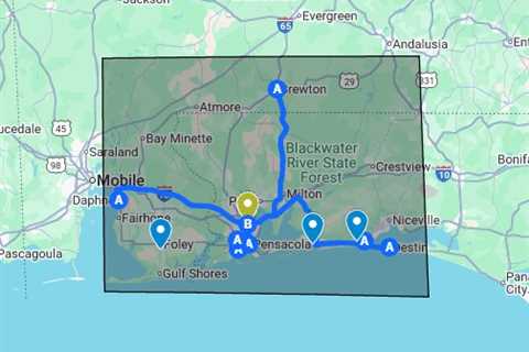 eye exam pensacola florida - Google My Maps