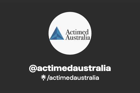 @actimedaustralia | Linktree
