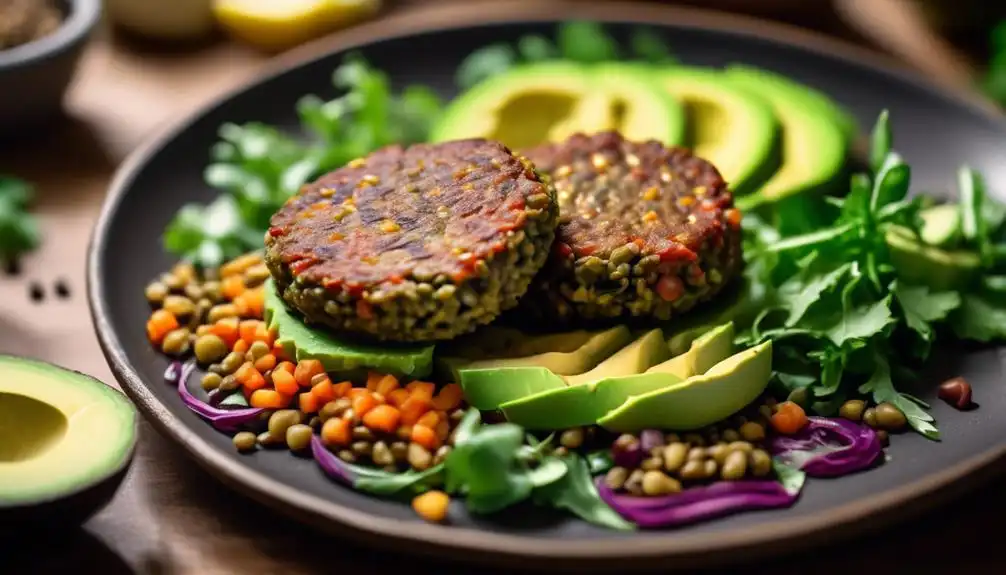 Low Carb Lentil Patty Recipe