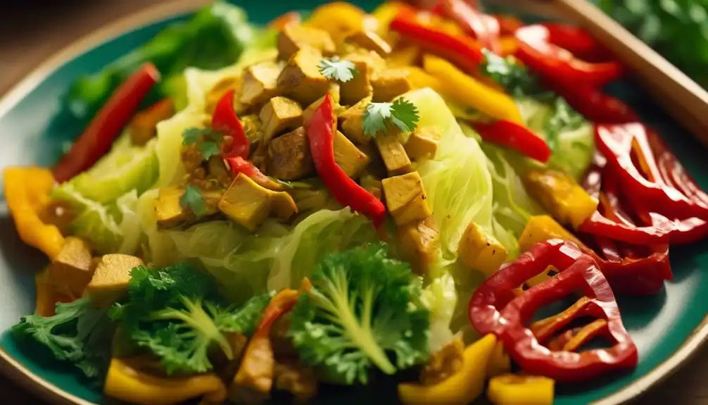 Low Carb Jamaican Cabbage Recipe