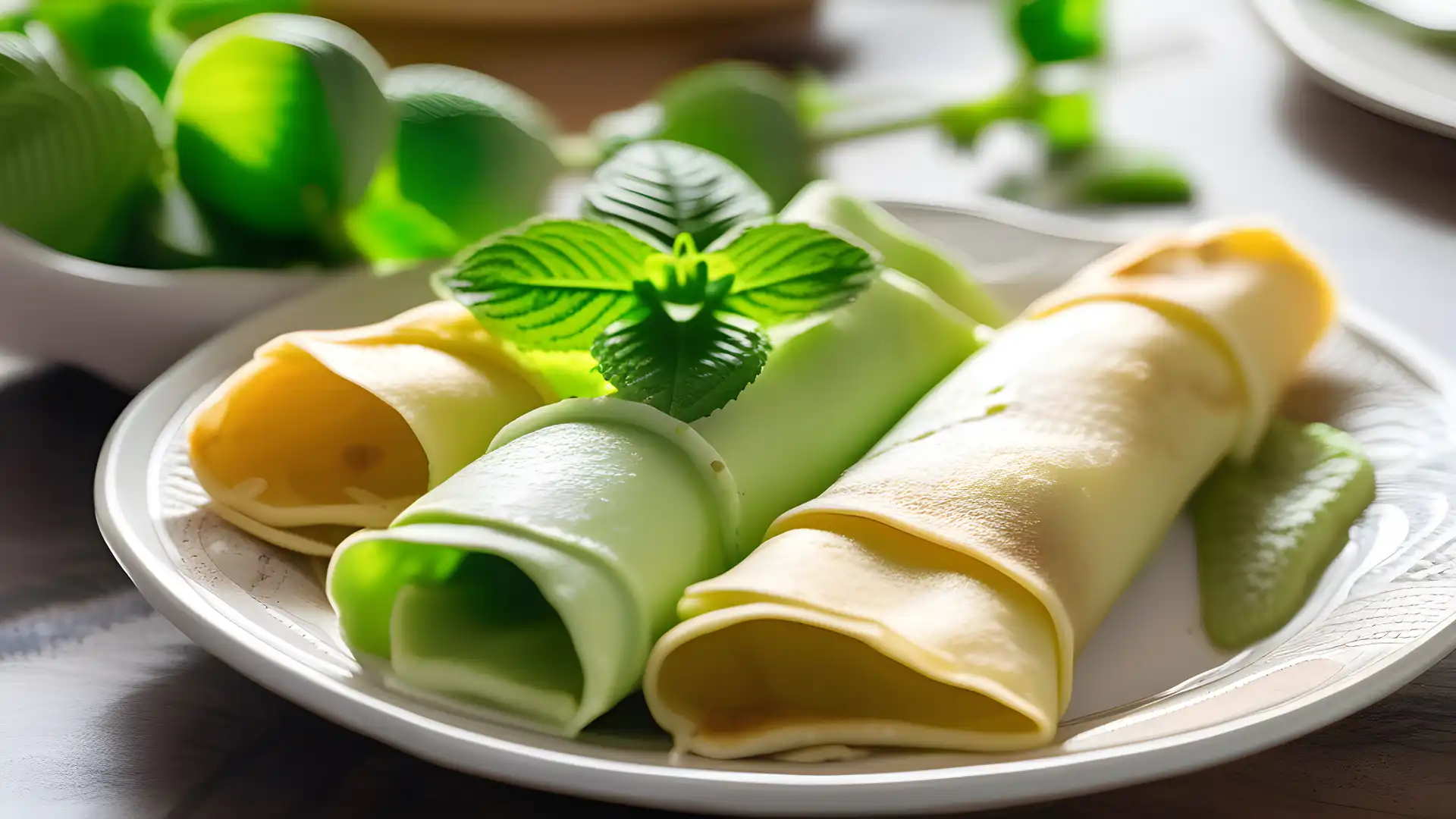 Low Carb Spinach Crepe Recipe