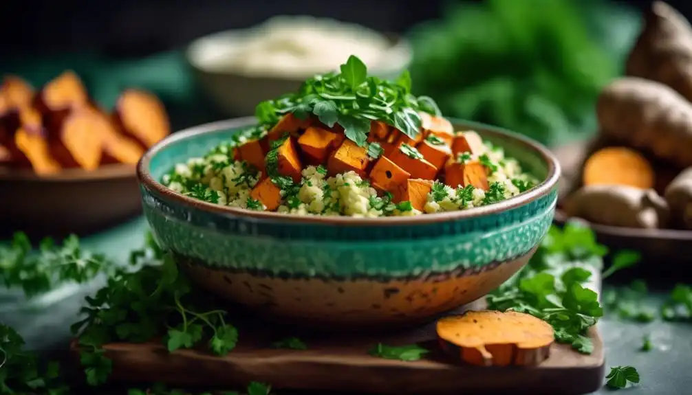 Low Carb Sweet Potato and Rice Recipe