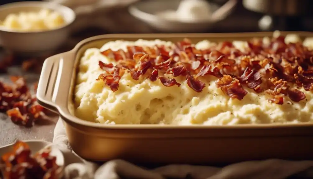 Low Carb Twice Baked Mashed Potato Recipe