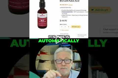 Methylcobalamin vs. Cyanocobalamin: Which B12 is RIGHT for YOU?! #shorts