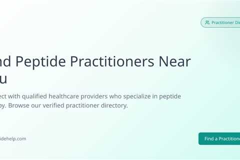 Find Peptide Practitioners & Doctors Near You | GetPeptideHelp