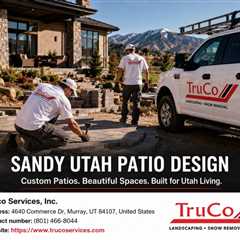 Sandy Utah Patio Design